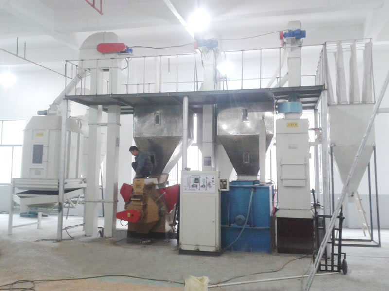 简易HKJ-35饲料生产线