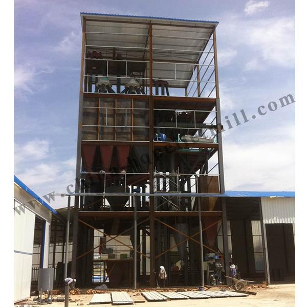 全自动电脑配料饲料生产线